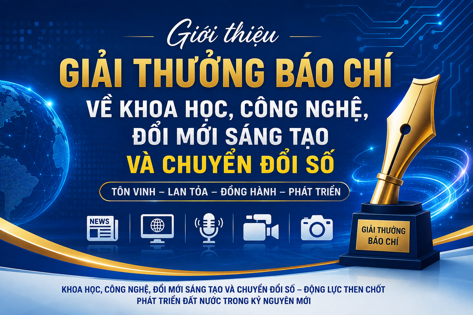 Giải thưởng báo chí về khoa học, công nghệ, đổi mới sáng tạo và chuyển đổi số