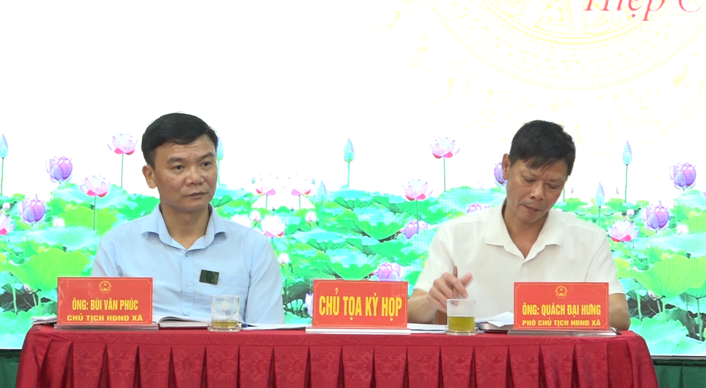 Kỳ họp thứ tư (chuyên đề) hội đồng nhân dân xã khóa hai mươi hai, nhiệm kỳ 2021-2026.