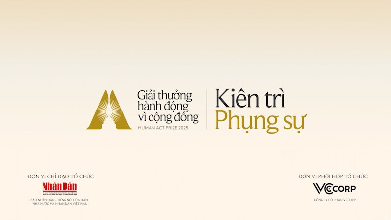 Bài Tuyên Truyền: Giải thưởng Hành động vì Cộng đồng – Human Act Prize 2025
