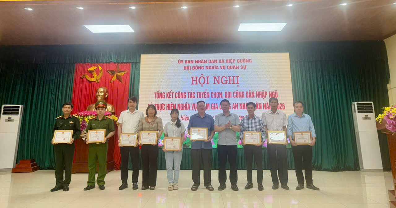 Hiệp Cường - Tổng kết công tác tuyển chọn, gọi công dân nhập ngũ và tham gia nghĩa vụ Công an nhân dân năm 2026