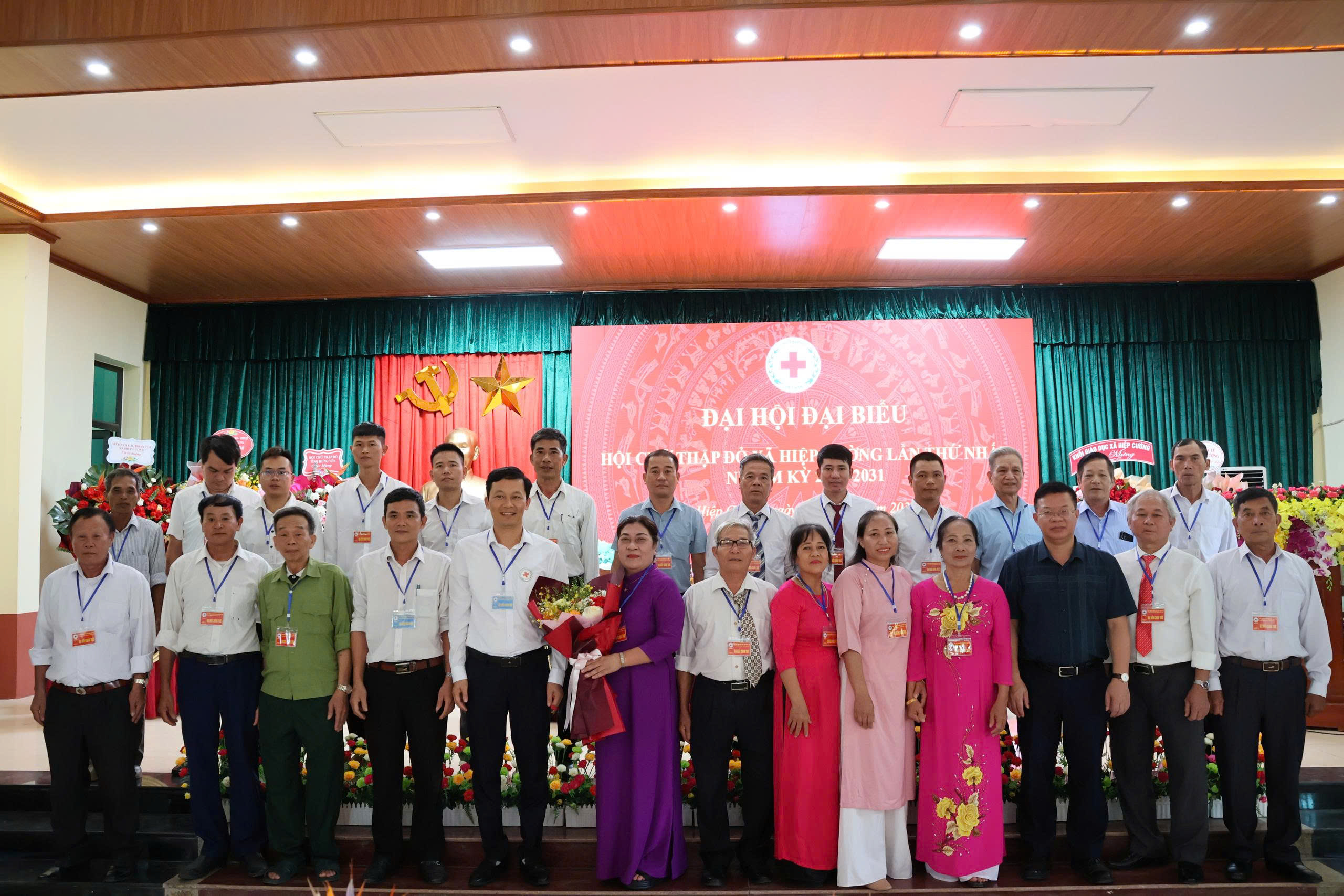 HỘI CHỮ THẬP ĐỎ XÃ HIỆP CƯỜNG TỔ CHỨC ĐẠI HỘI ĐẠI BIỂU LẦN THỨ I, NHIỆM KỲ 2026 - 2031